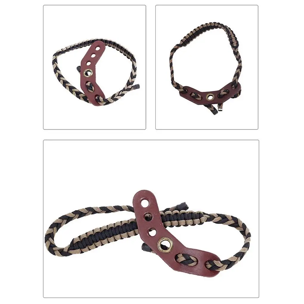 Braided Wrist Sling Tools Adjustable Outdoor Hanging Rope Equipment