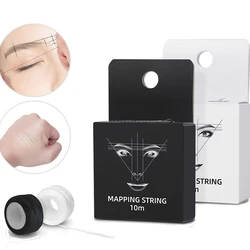 10Meter Mapping Pre-ink String for Microblading Eyebow Make Up Dyeing Liners Thread Permanent Positioning Eyebrow Measuring Tool