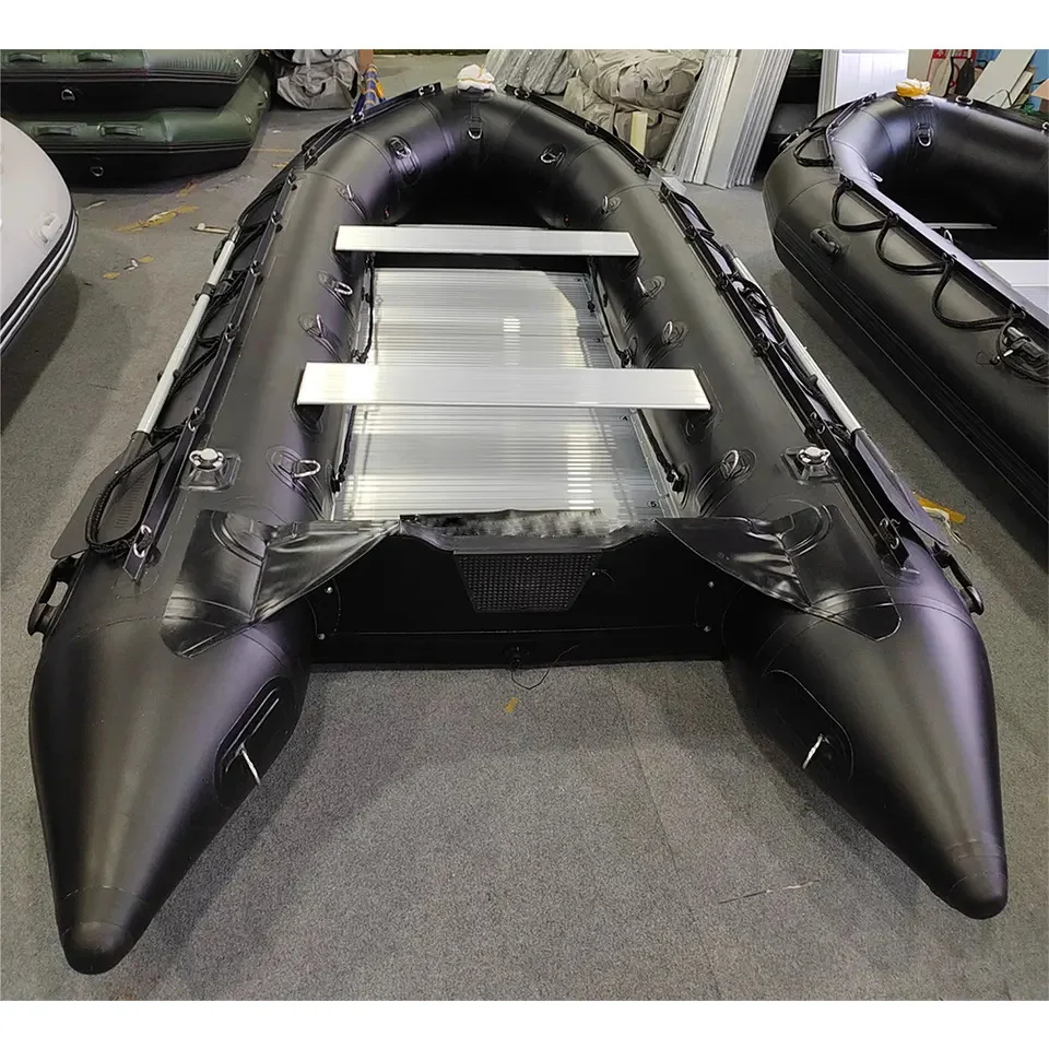 

Lightweight PVC Material Rubber Outdoor Drift Ship Inflatable Boat With Paddle