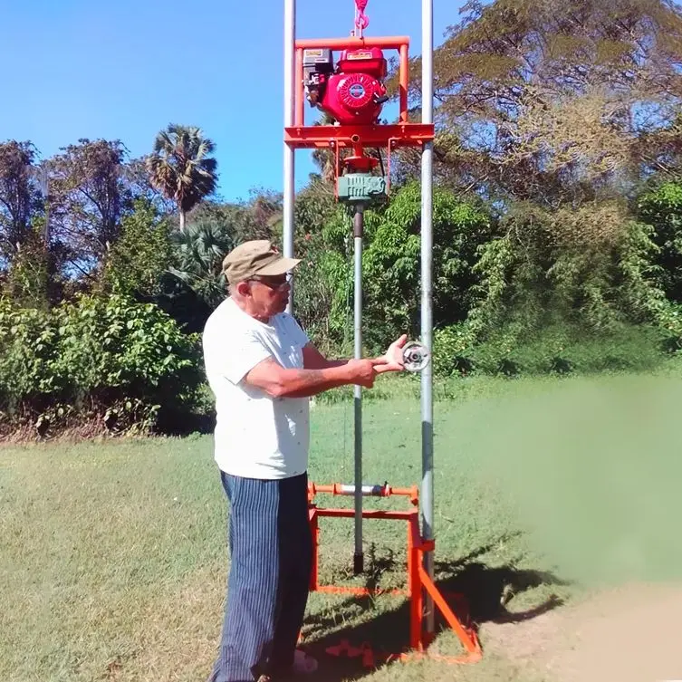 جهاز حفر دوار مخصص عالي الكفاءة 80 مترًا - آلات حفر آبار المياه الزراعية للبيع #1