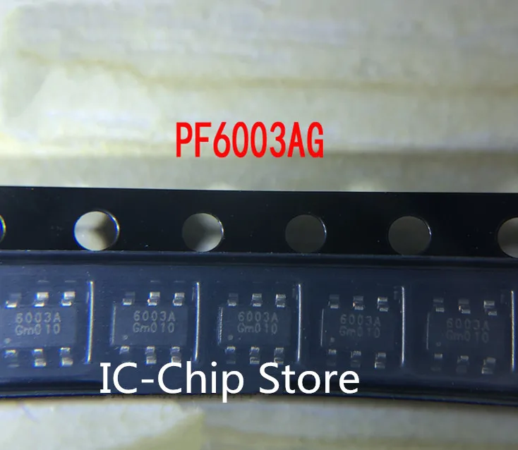 10PCS~100PCS/LOT  PF6003AG   6003A   SOT23-6  New original