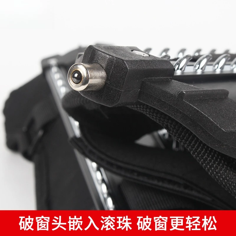 Shield Anti-robbery Multi-function Attack and Defense Integrated Small Shield Metal Aluminum Alloy Arm Guard Security Patrol