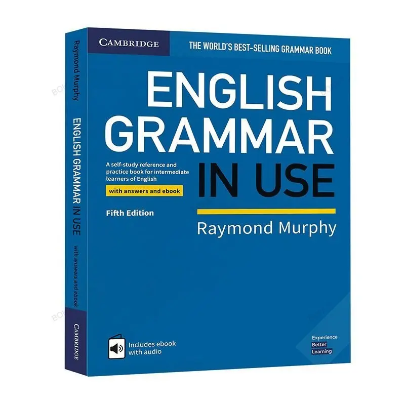 Cinta de inglés para uso en el hogar, instrumento de enseñanza de la gramática inglesa esencial avanzada, con libros de Audio gratis, envía tu correo electrónico