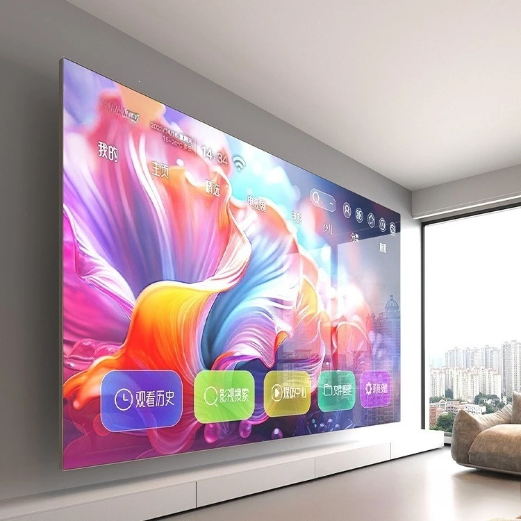 100 inch TV 110 120 network WIFI75 voice 85 high definition 4k65 LCD screen