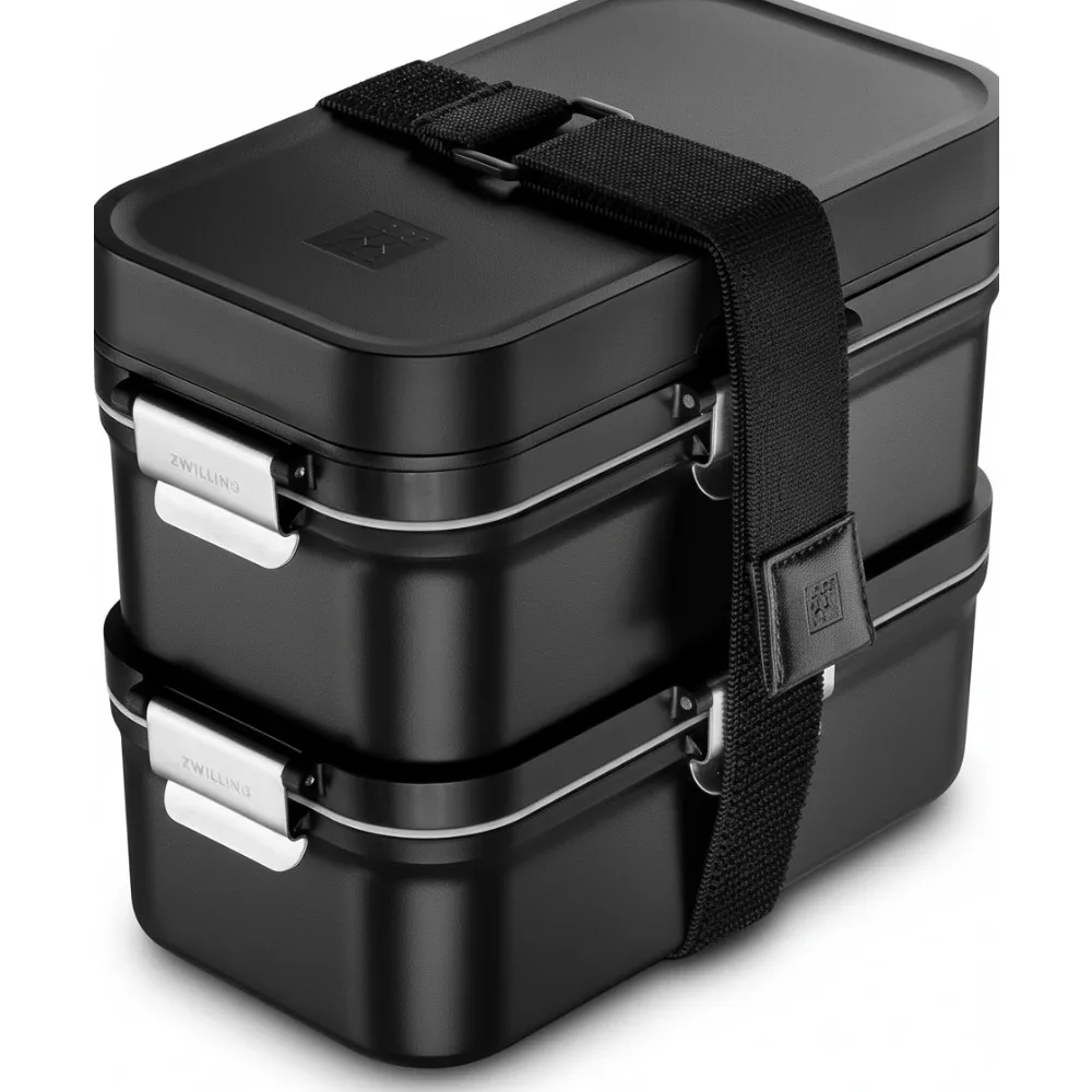 

Vacuum Sealed Lunch Box Set with Cutlery - Leakproof BPA-Free Containers for Fresh Meals On The Go