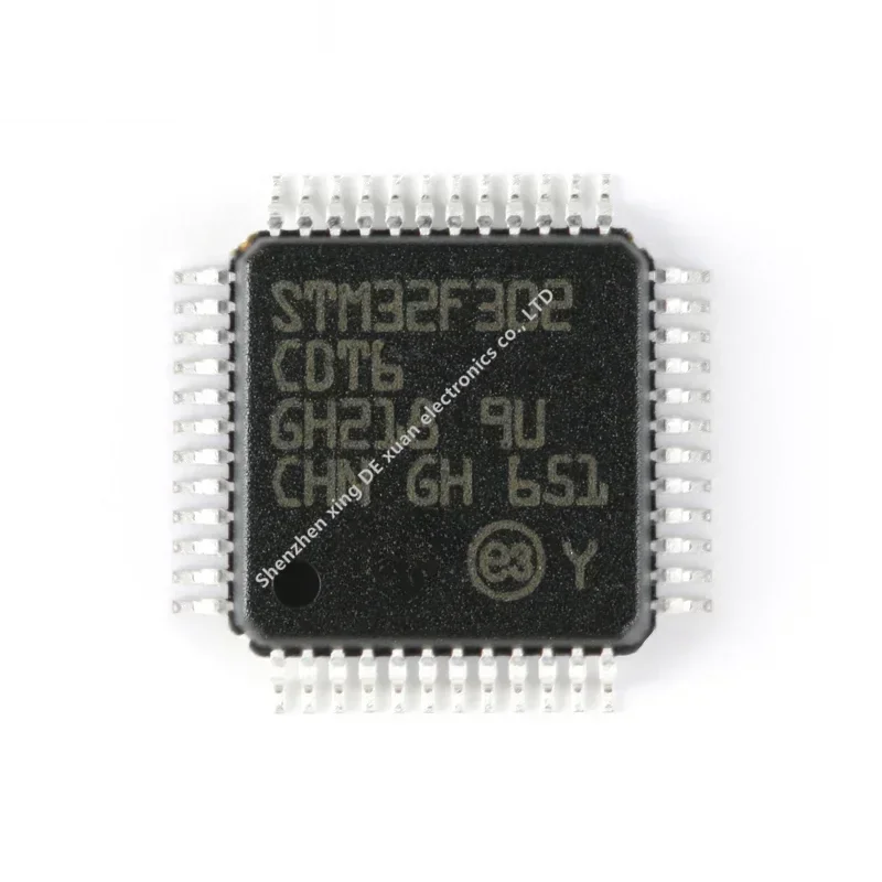 Original genuine STM32F302CBT6 LQFP-48 ARM Cortex-M4 32-bit microcontroller MCU Integrated circuit IC