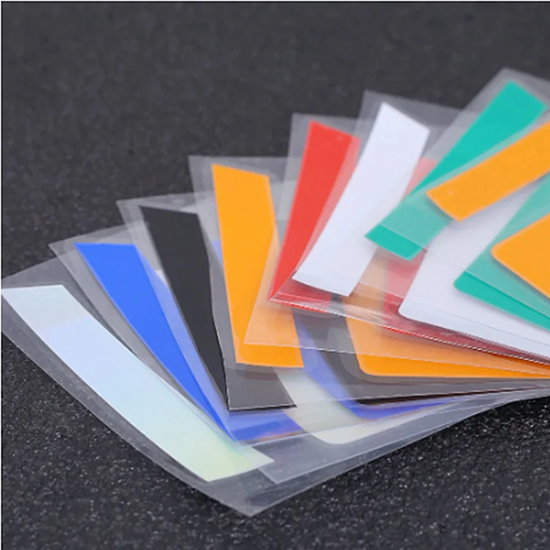 6PCS Car Wheel Hub Modification Stickers, Car Tire Stickers for 18-21 Inch Tires, Reflective Wheel Rim Decorative Stickers J17