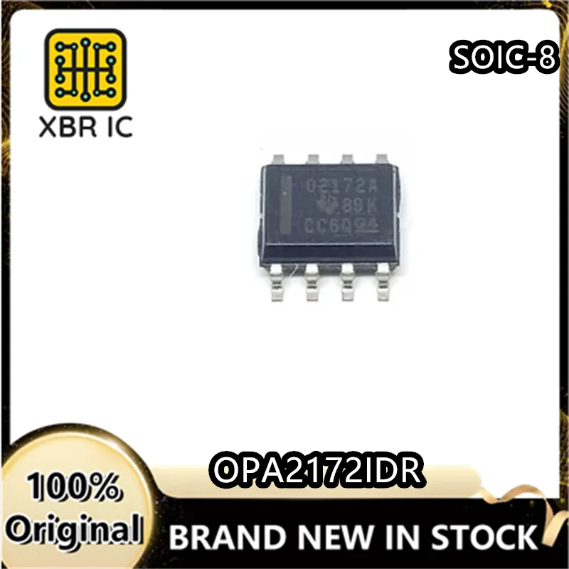 

(10/30 pieces) OPA2172IDR 02172A SOIC-8 36V single supply 10MHz rail-to-rail output operational amplifier New in stock