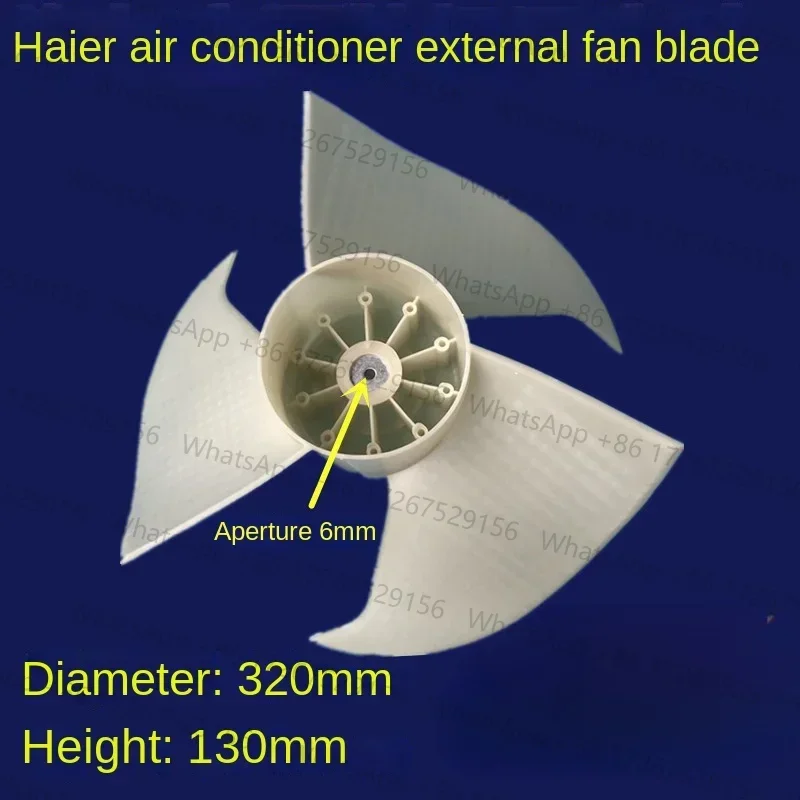 For Haier Air Conditioner Small Outside Unit Axial Blade Fan Blade KFR-32GW/Z1/Z2/Z4/Z6/Z8/H1/H2