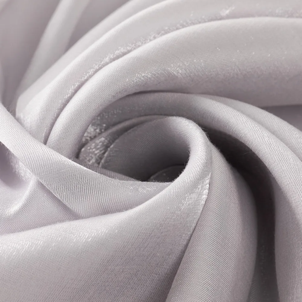 150*50CM Satin-Like Fabric Mermaid Soft Dress Material Glossy Imitation Acetate Gradient Color Fabric For Bridal & Formal Even
