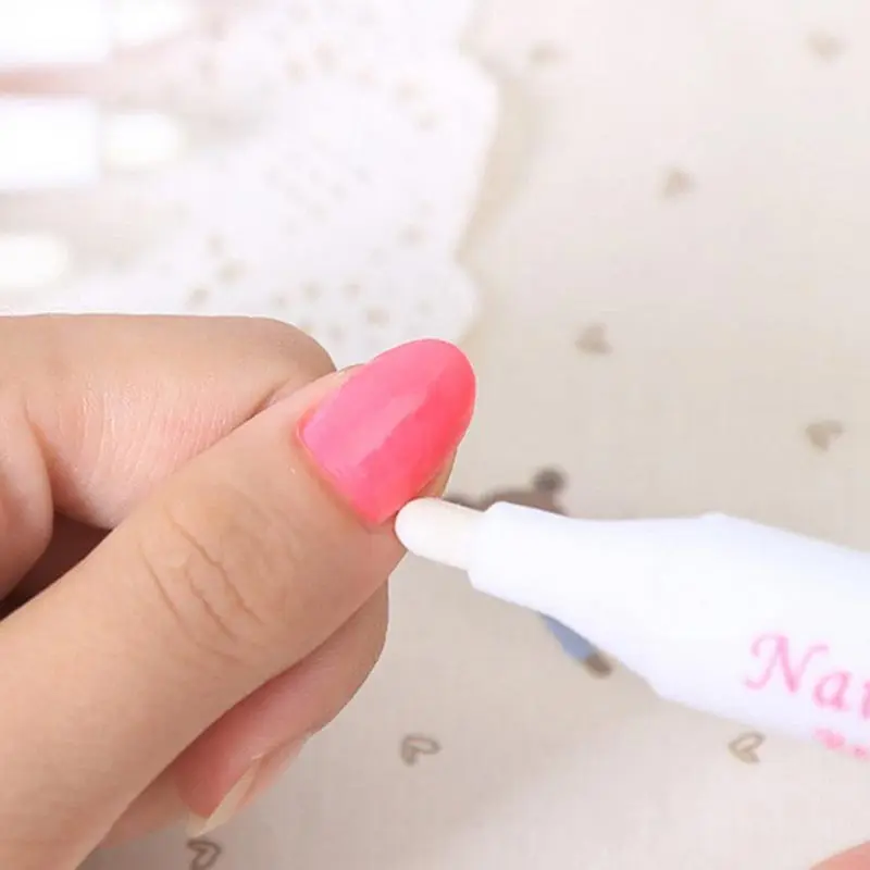 1pc Nail Polish Remover Nail Enhancement Tool Edge Modifier Pen Nail Polish Correction Nail Remover Pen Convenient Washing Nail