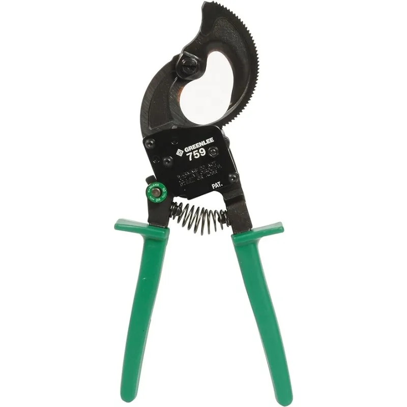 

Aluminum Greenlee 759 10-1/2" Compact Ratchet Cable Cutter for Copper