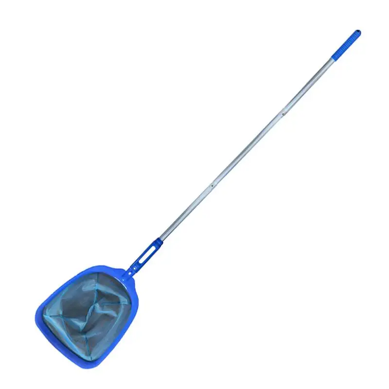 

Pool Cleaning Net Portable Pool Skimmer Net Portable Pool Cleaning Tool With 3 Section Connecting Pole Pool Hand Skimmer For