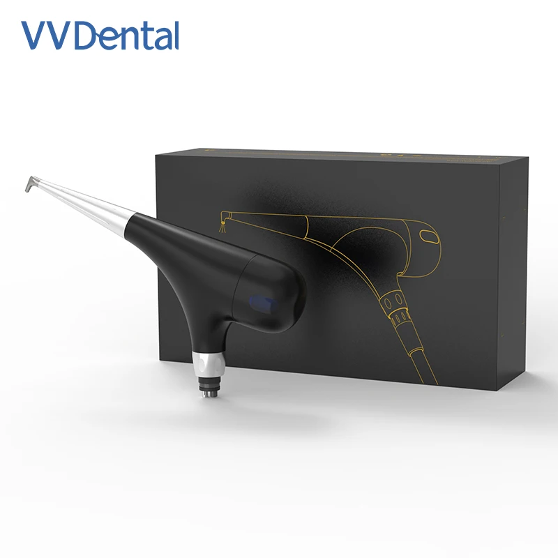 VVDental Air Polisher Air Prophy Spray Jet Airflow Oral Hygiene Teeth Cleaning Whitening Polishing Dental Sandblasting Machine