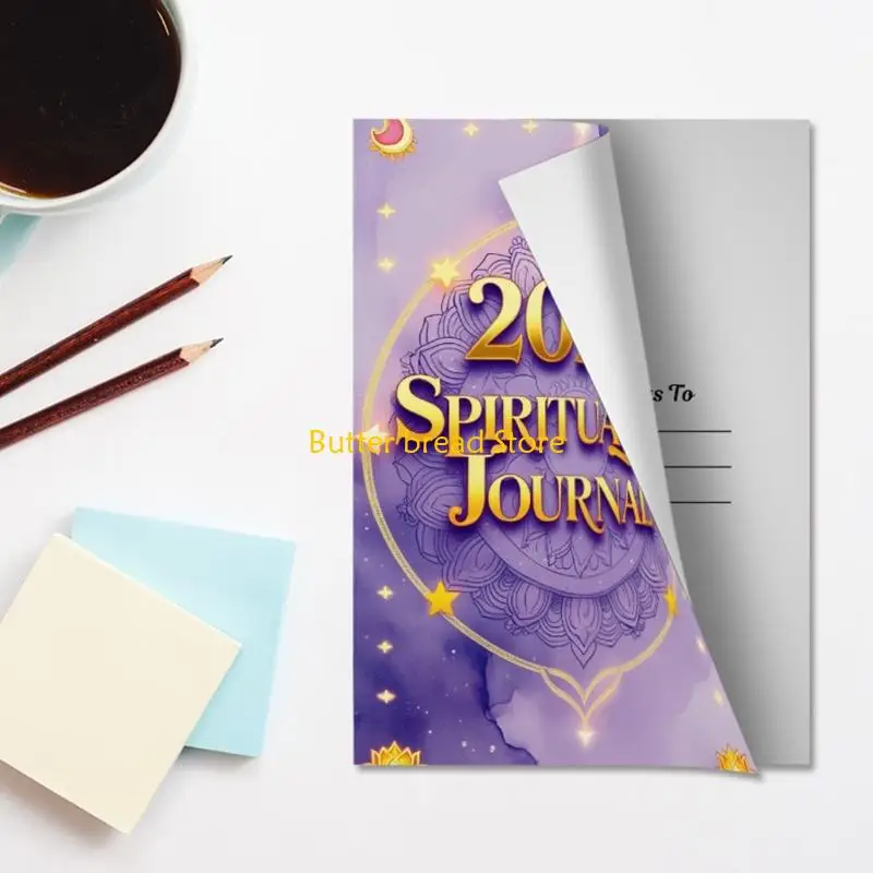 W89C 2026 Spiritual Journal Daily Planner Daily Mindfulness Progress Tracking Planner