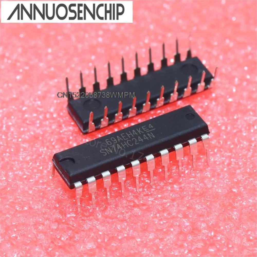 10PCS New and Original SN74HC244 74HC244N 74HC244 DIP-20 SN74HC244N