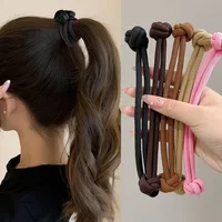 Simplicity Stretch Rubber Hair Ties for Women