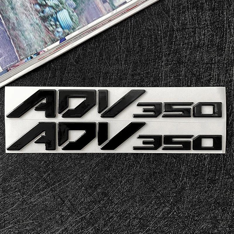 Suitable for Honda ADV350 motorcycle 3D three-dimensional soft rubber stickers for waterproofing and modifying the body decorati