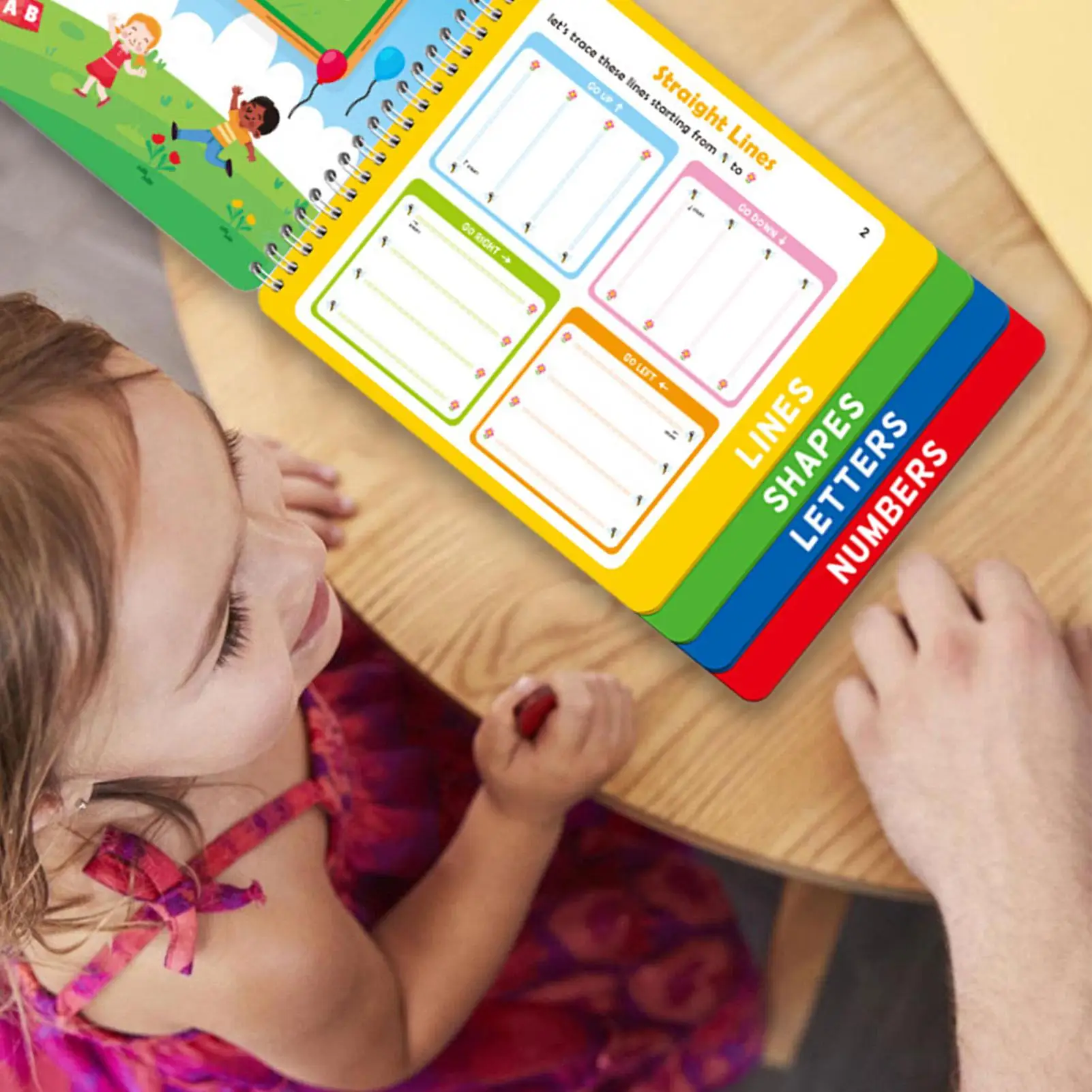 Alphabet Tracing Book Preschool Letter Tracing Workbook Handwriting Workbook Educational Learning Toys for Classroom School