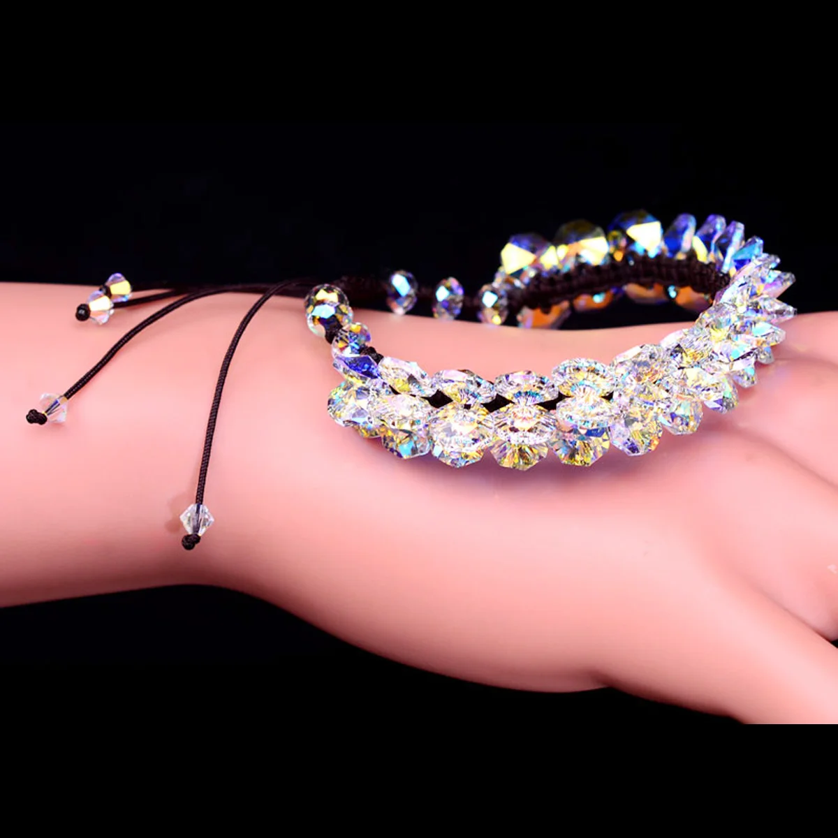 

11pcs Handmade Beaded Bracelet Jewelry Line Roll String Thread For Diy Jewelry Making Crafts Crystal Elastic Rope