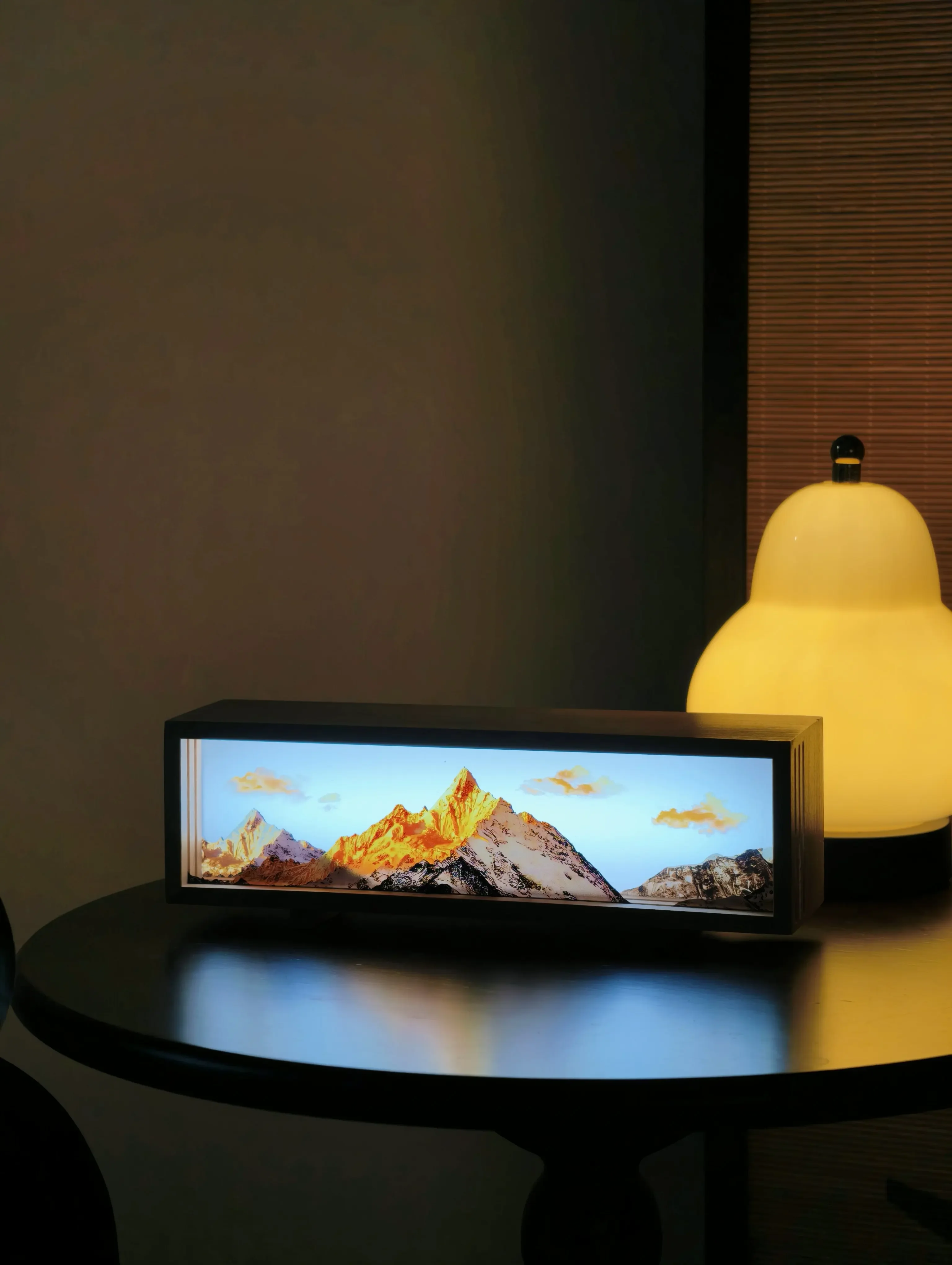 Sunshine Jinshan Creative Decoration Birthday Gifts Ambience Bedside Lamp Home Charging Desktop Nightlight Light Painting
