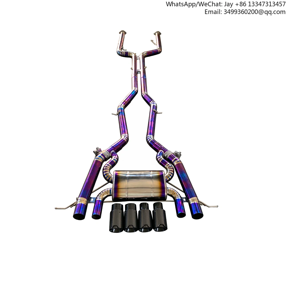 

Высокопроизводительная титановая выхлопная система Cat-Back для BMW M3 M4 G80 G81 G82 G83 3.0t (2021 г.)