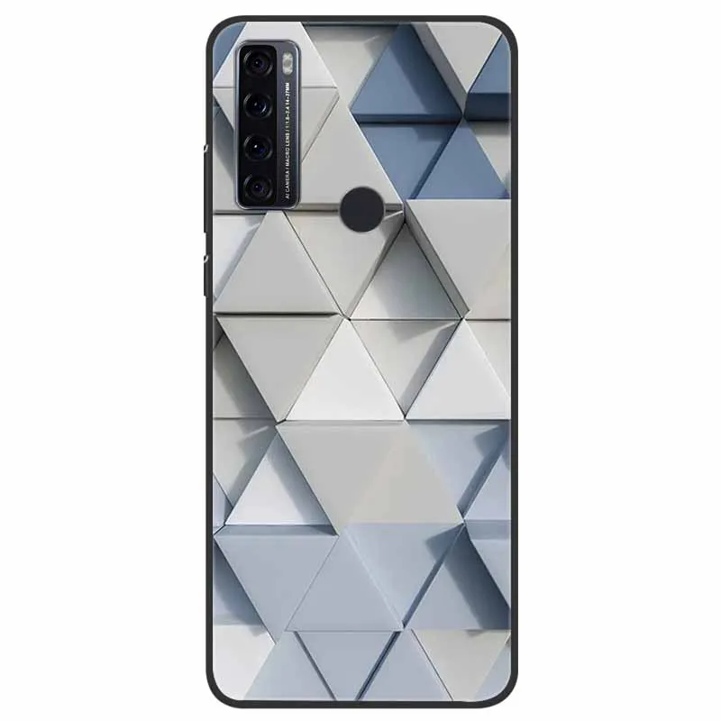 For TCL 20 SE Case Landscape Silicon Beautiful Phone Cases For TCL 20 R 5G 20R 20S 20L 20 XE 20SE Shockproof Bumper Soft Covers