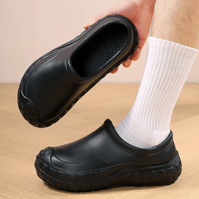 Outdoor Slip-on Anti-slip Lightweight Fashionable Shoes, Sandals, Beach Shoes, Clogs, Chef Shoes - view 2