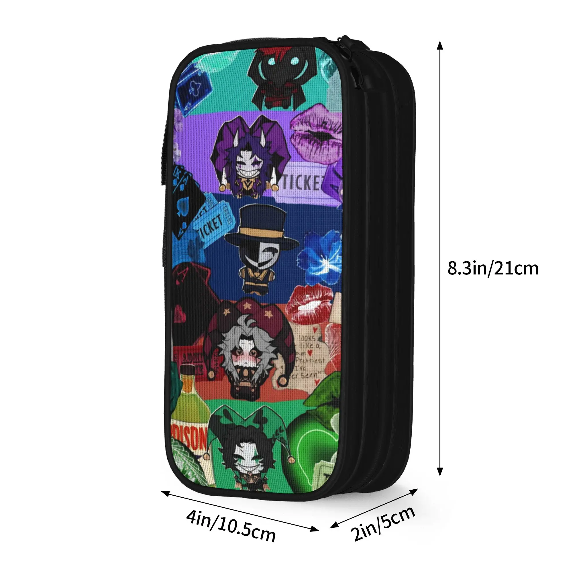 The F-Freak Circus Pencil Cases Lovely  Pen Holder Pencil Bags Girl Boy Large Storage School Supplies Gift Pencilcases