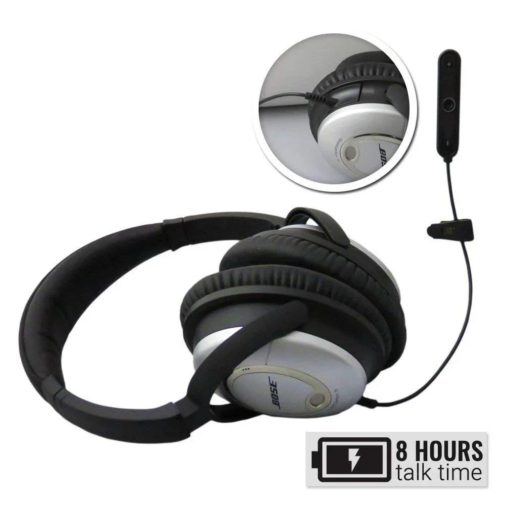 Bluetooth 5.0 Adaptador De Áudio Estéreo Receptor Handsfree Sem Fio Para Bose QC2 QC15 QuietComfort 15 2 Fones De Ouvido