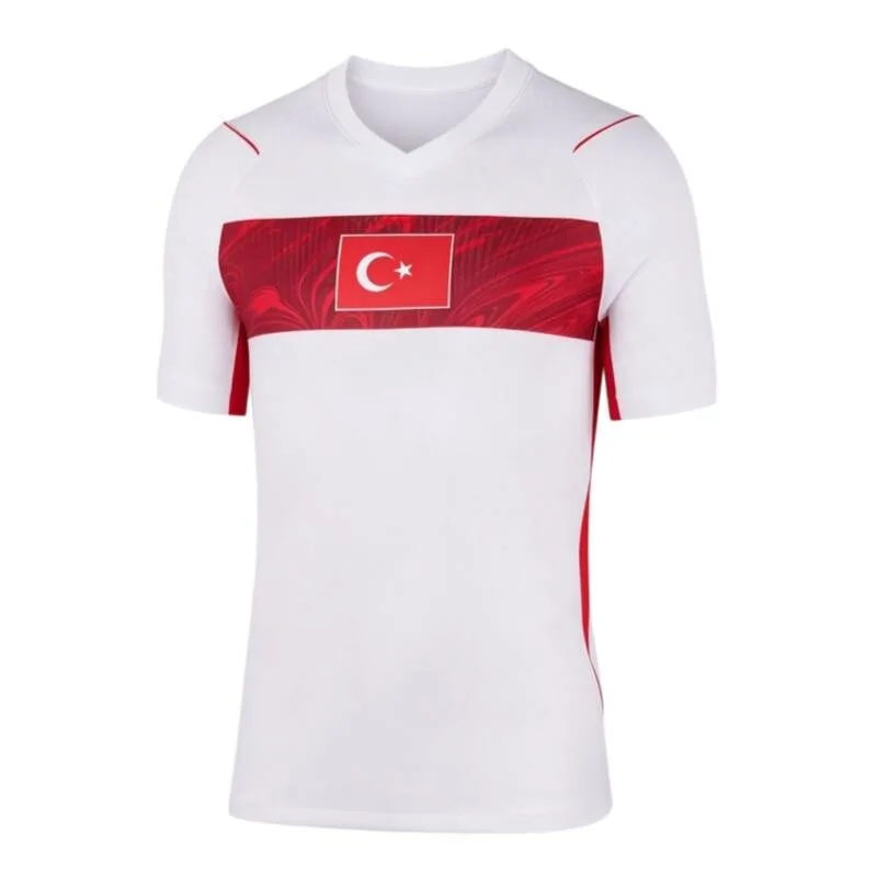 2026 New Türkiye Home Away Jersey Men's Summer Breathable Short Sleeve Suitable for Adult/Children's Daily Wear Family Matching