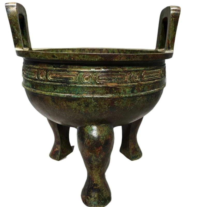 Mao Gongding antique bronzes antique collection living room Bogu frame ornament