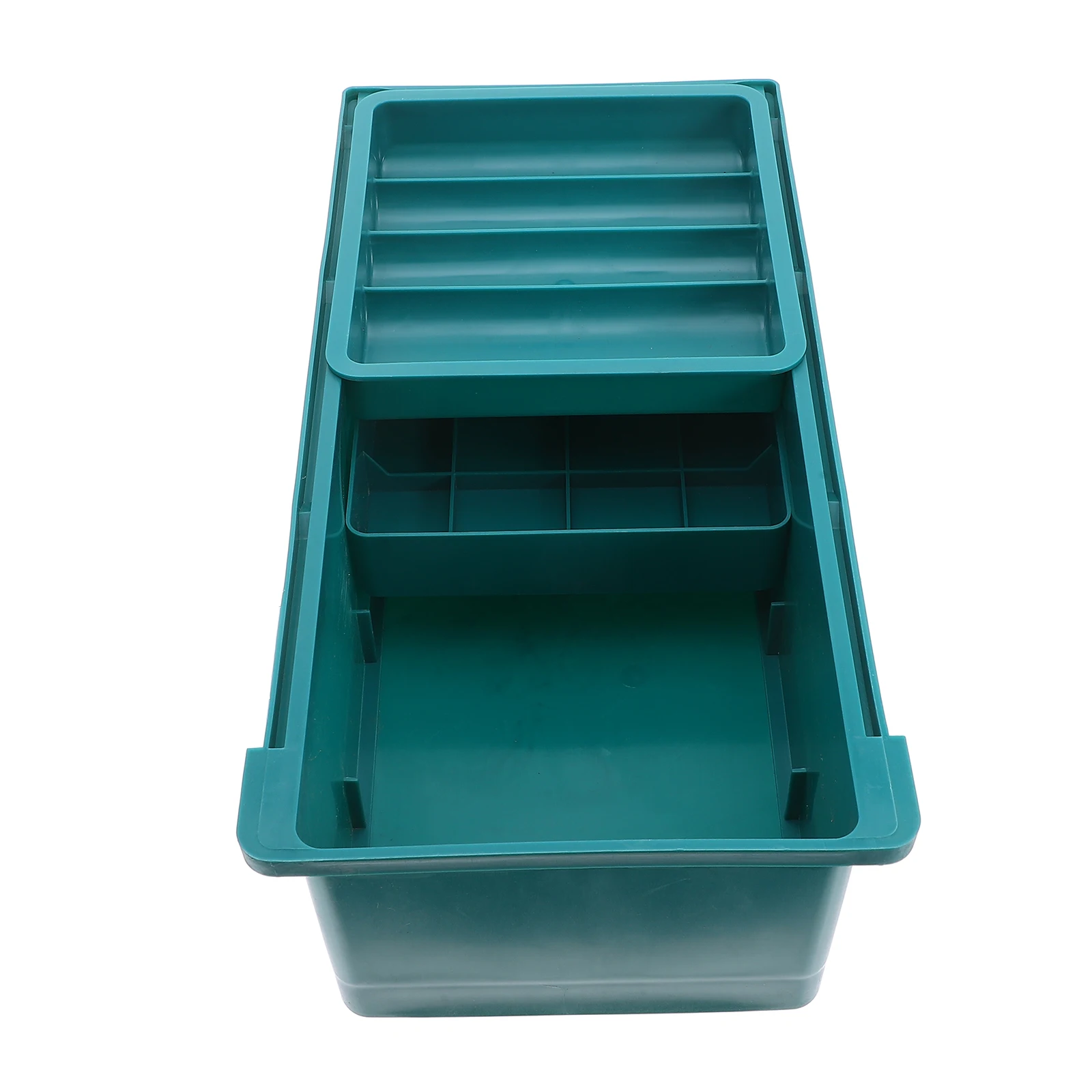 

Under Desk Drawer Storage Box Three-Layer Multi-Purpose Organizer for Sewing Office Desktop Storage Box Under The Desk Drawer