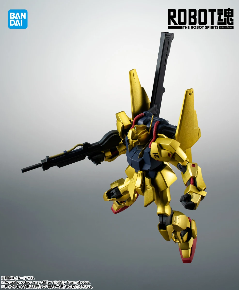 متوفر في المخزون بدلة بانداي المتنقلة Zeta Gundam ROBOT SPIRITS ver. أ.ن.م.إي. الجانب MS MSN-00100 إصدار هياكوشيكي. أ.ن.م.إي. لعبة الشكل