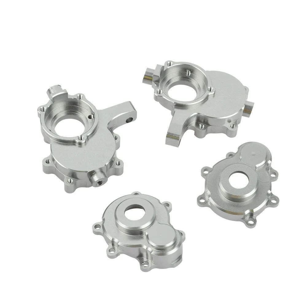 RC Aluminum Alloy Front Outer Portal Housing Set ( Left/Right ) for 1/10 RC Crawler Car Redcat GEN8 RER11406 Upgrades