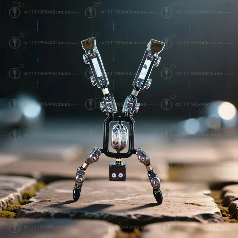 Robot desktop ornament, creative gifts, boyfriend birthday gift, office computer desktop ornament figure
