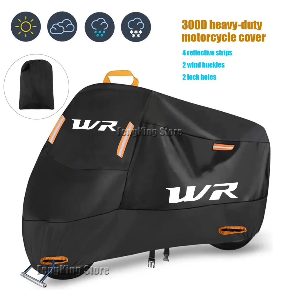 For YAMAHA WR 250F 250R 250X 450F 250 450 Motorcycle Cover Waterproof Outdoor Rain Dustproof UV Protector Covers