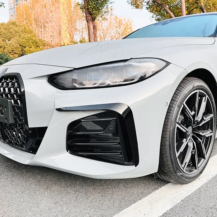 M50 4-Door G24 G26 M Sport Car Front Bumper Spoiler For BMW 4 Series i4 2021 2022 2023 Diffuser Splitter Air Vent Trim Body Kits