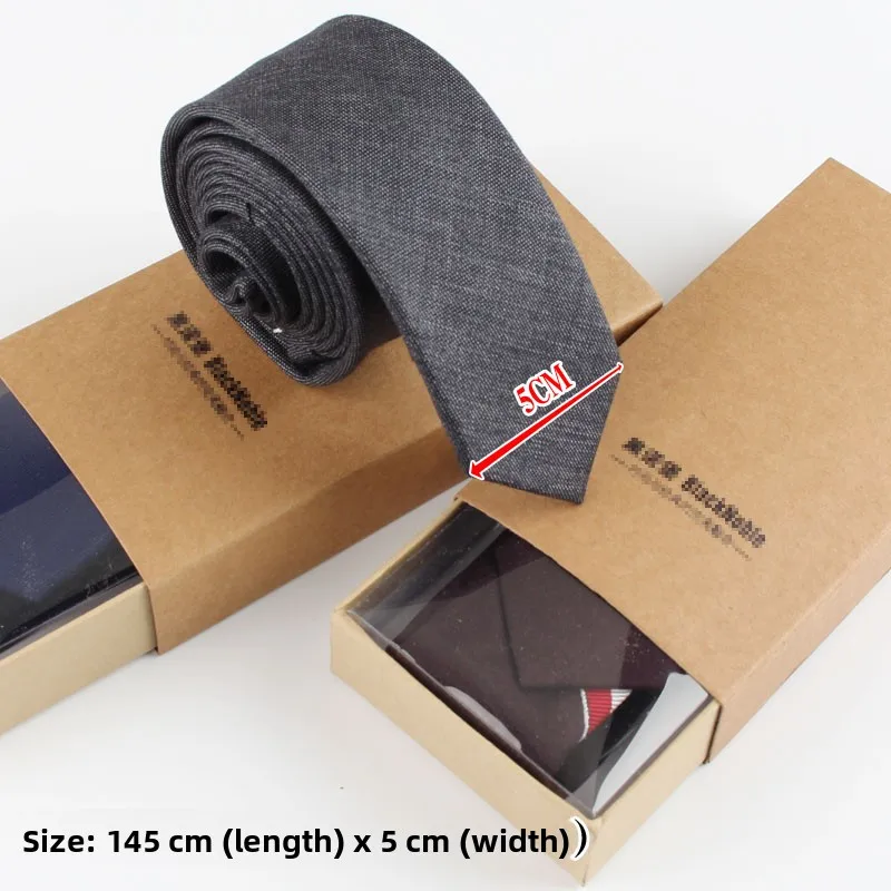 Narrow Three-Color Stripe Tie Korean Style Men Women Formal Wedding Casual College Black Grey Cool Necktie Fashion Accessory