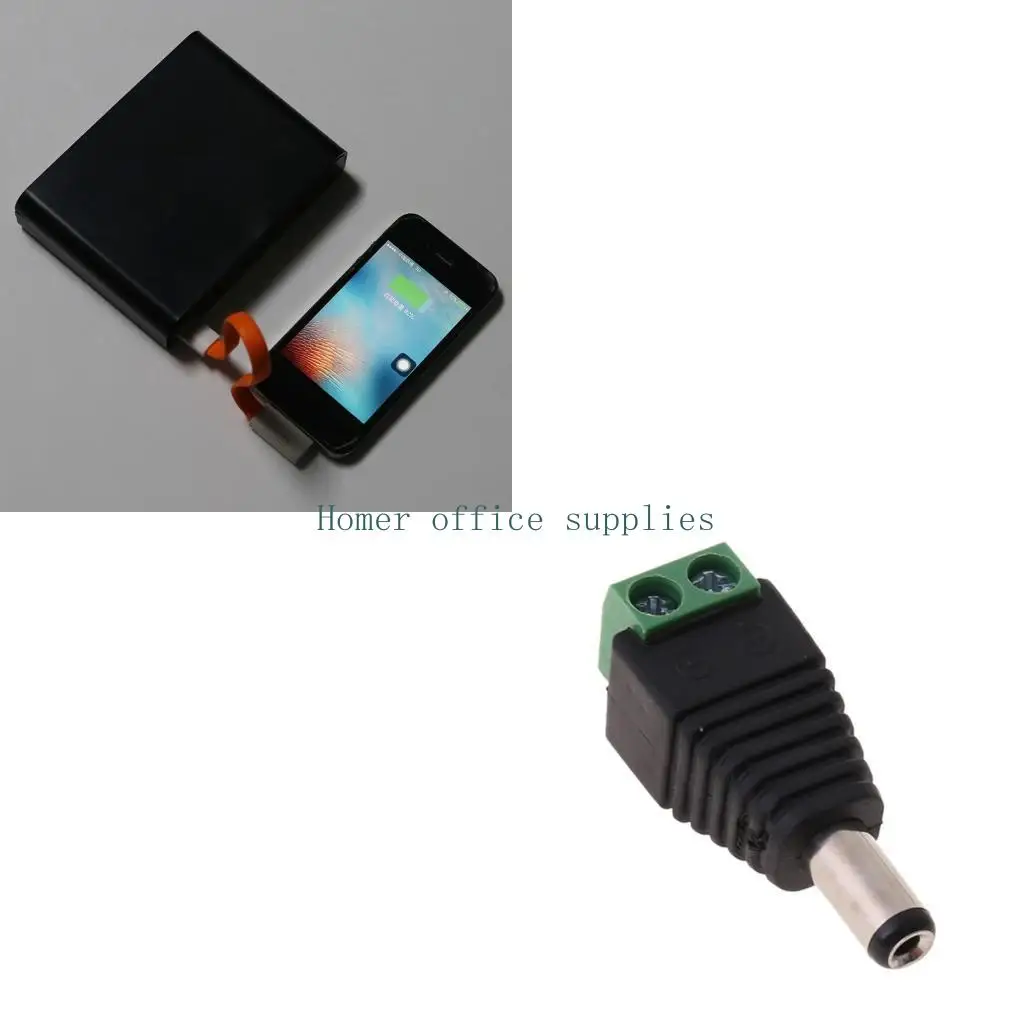 

K43B Rechargeable 12V 3000mAh Lithium Battery Pack for LED Strip, CCTV Camera USB Dual Output External Battery