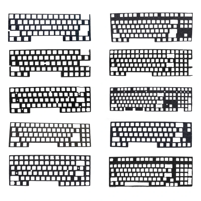 Mechanical Keyboards Shockproof Cotton Foam for Noise Reduction and Comfortable Dropship