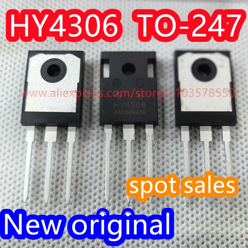 （10PCS）  100% New original HY4306W HY4306 package TO-247 60V230A 2.2m Ω field-effect transistor can replace IRFP3206