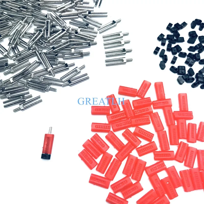 500sets 21MM Dental Laboratory Use Double Twin Pin with Plastic Easily used with Pindex Machine Length