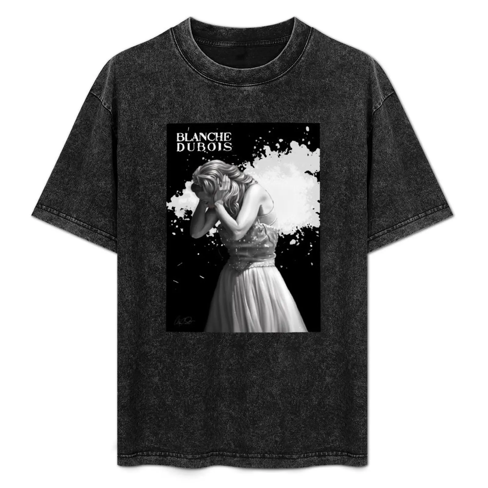 

Blanche Dubois n°8 T-Shirt anime t shirts oversize t shirts with prints man t shirt luxury cotton shirts man 100% T-Shirt