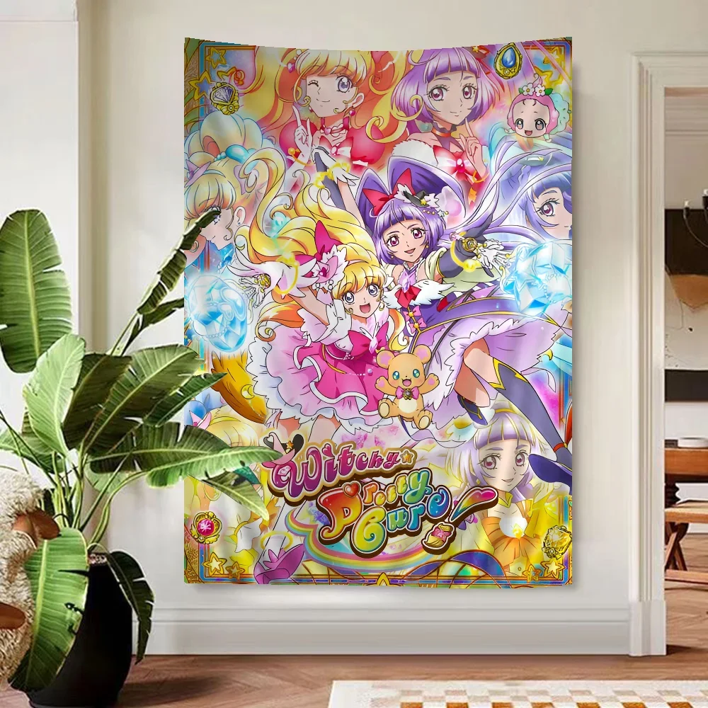 Tapis muraux en polaire pour la décoration de la maison, anime mignon, marionnette, hiphélicoptère, conflictarot, décor de dortoir