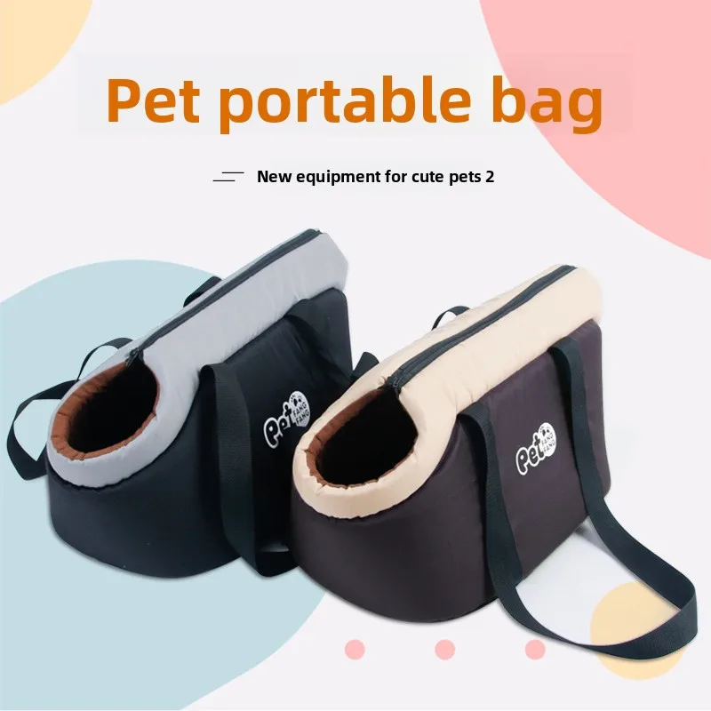 

Pet Carrier Diagonal Bag Breathable Portable Shoulder Handbag for Cats And Dogs Outdoor Travel Comfortable Pet Backpack
