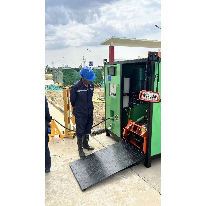 Intelligent Sewage Cleaning Robot Small Dredging Robot for Community Pipeline Maintenance