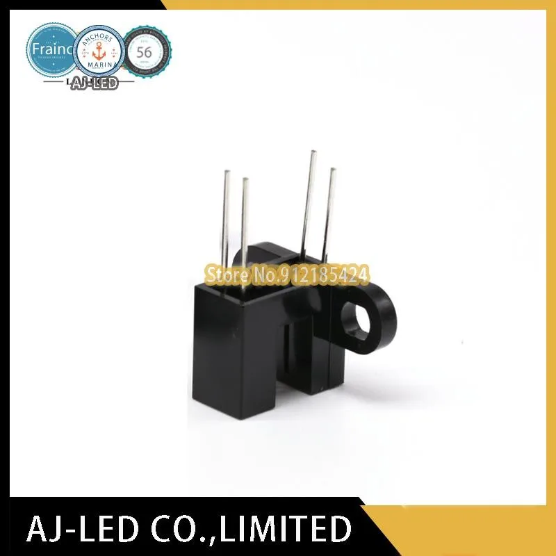 

20pcs/lot GK152 infrared photoelectric switch slot sensor transmissive through-beam slot width 4mm with bilateral fixing holes