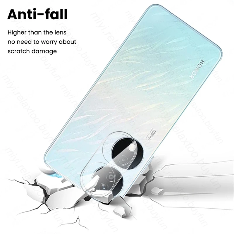 2PCS Lens Cover For HonorX7b Honor X7b 4G 5G Case 3D Curved Camera Protectors Tempered Glass Honar Honer X7b X 7b X7 b 4/5G 2024