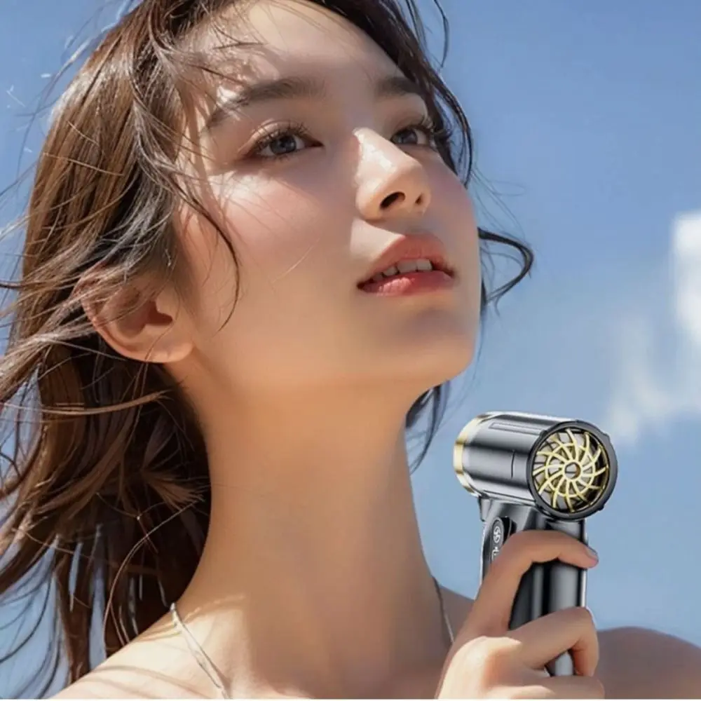 

130000RPM Violent Turbo Fan 4000mAh Battery Wind Speed 52m/s Brushless Motor Blower Handheld Device Type-C Charging